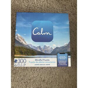 Calm Mindful Jigsaw Puzzle JASPER LAKE 300 Pieces #6061076 Meditate